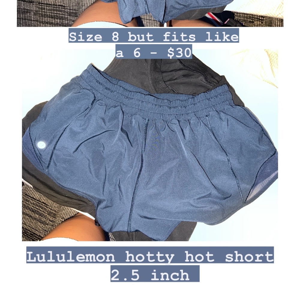 Lulu lemon hotty hot short 2.5 inch
